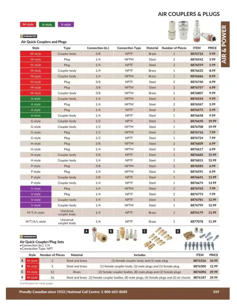 Princess Auto Canada offers from 21 April 2026 to 21 April 2027 AIR & POWER DEALS - Page 18