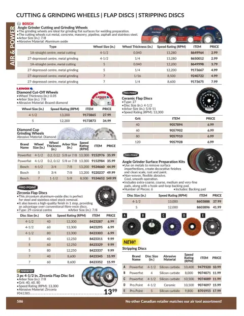 Princess Auto Canada offers from 21 April 2026 to 21 April 2027 AIR & POWER DEALS - Page 47