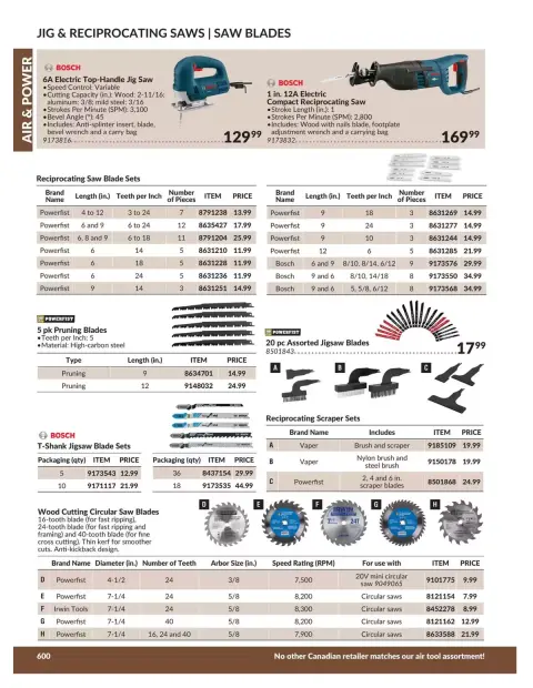 Princess Auto Canada offers from 21 April 2026 to 21 April 2027 AIR & POWER DEALS - Page 61