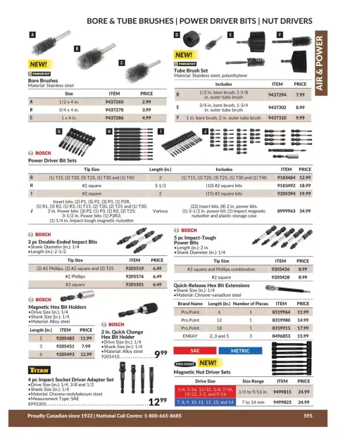 Princess Auto Canada offers from 21 April 2026 to 21 April 2027 AIR & POWER DEALS - Page 56