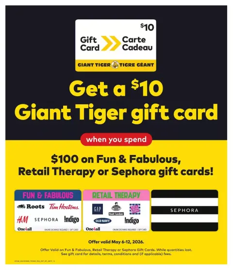 Giant Tiger Canada offers from 6 to 12 May 2026 Weekly ad - Page 16