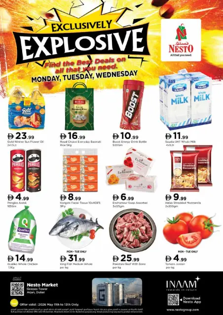 Ofertas de Nesto Arjan de 11 a 13 mayo 2026 EXCLUSIVAMENTE EXPLOSIVO - Página 1