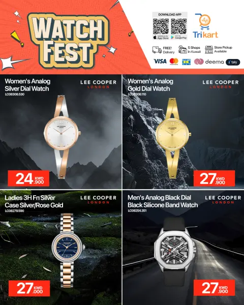 Ofertas de Trikart Kuwait de 11 a 17 mayo 2026 Festival de relojes - Página 1