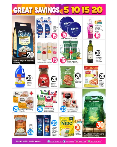 BIGmart offers in Almsfh, Bada Zayed from 15 to 17 May 2026 Great savings - Page 4