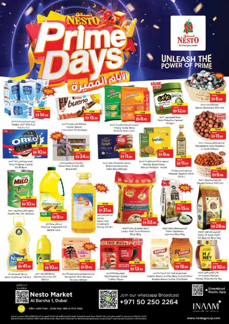 Ofertas de Nesto Al Barsha de 14 a 17 mayo 2026 ofertas prime Days - Página 1