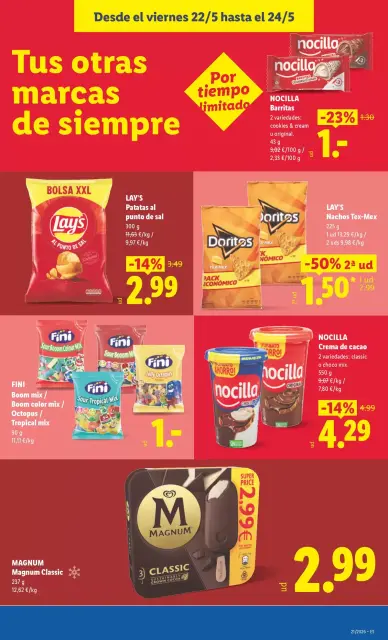 Offres Lidl Espagne de 18 à 24 mai 2026 Offres hebdomadaires - Page 43