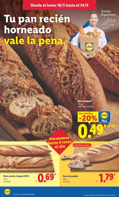 Offres Lidl Espagne de 18 à 24 mai 2026 Offres hebdomadaires - Page 18