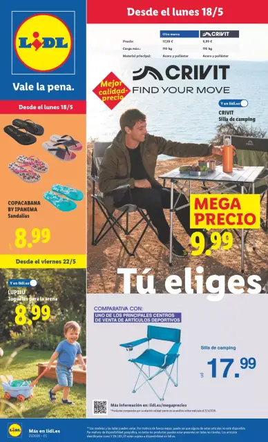 Offres Lidl Espagne de 18 à 24 mai 2026 Offres du bazar - Page 1