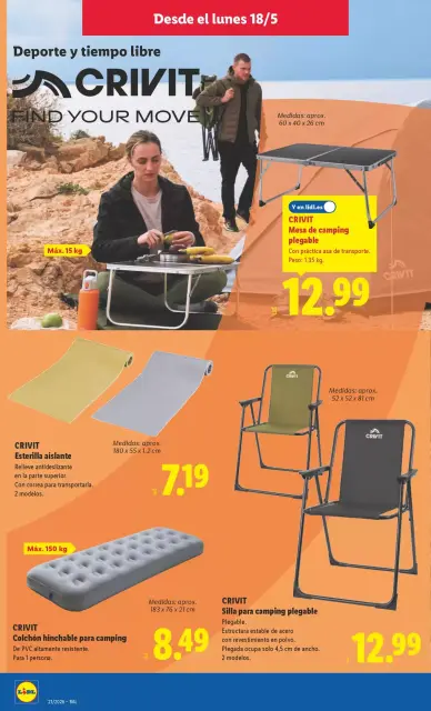 Offres Lidl Espagne de 18 à 24 mai 2026 Offres du bazar - Page 8