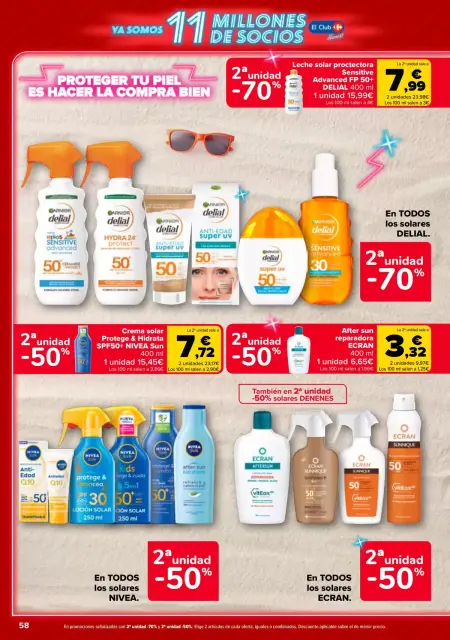 Ofertas de Carrefour España de 12 a 25 mayo 2026 50% QUE VUELVE + 2ª. AL -50% - Página 58