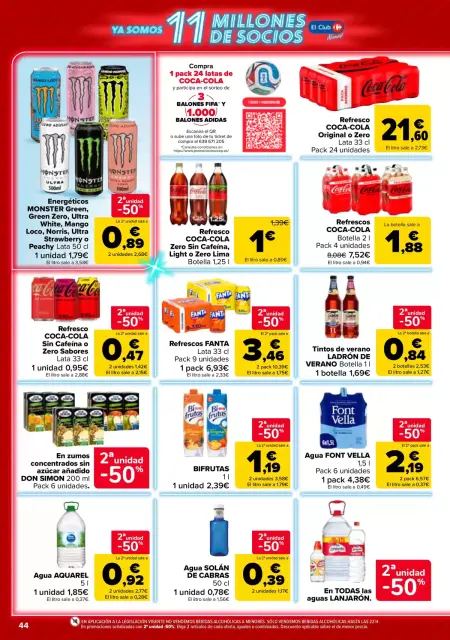 Ofertas de Carrefour España de 12 a 25 mayo 2026 50% QUE VUELVE + 2ª. AL -50% - Página 44