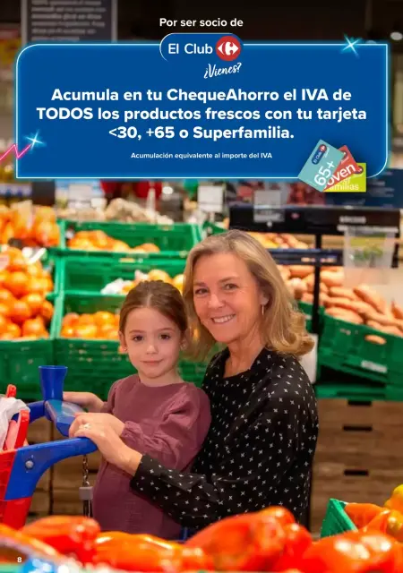 Ofertas de Carrefour España de 12 a 25 mayo 2026 50% QUE VUELVE + 2ª. AL -50% - Página 8