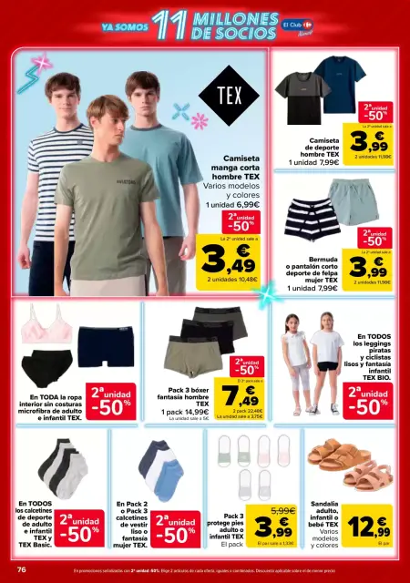 Ofertas de Carrefour España de 12 a 25 mayo 2026 50% QUE VUELVE + 2ª. AL -50% - Página 76