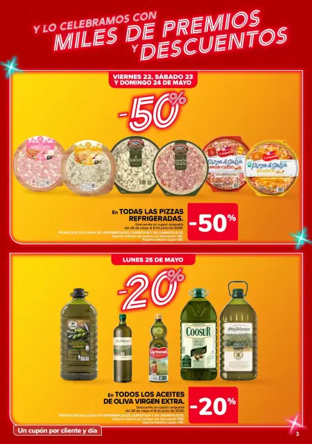 Ofertas de Carrefour España de 12 a 25 mayo 2026 50% QUE VUELVE + 2ª. AL -50% - Página 3