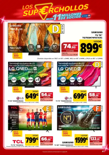 Ofertas de Carrefour España de 12 a 25 mayo 2026 50% QUE VUELVE + 2ª. AL -50% - Página 87