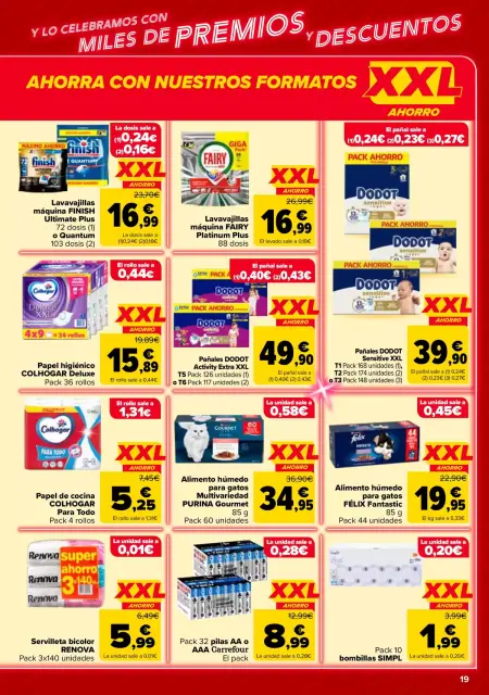 Ofertas de Carrefour España de 12 a 25 mayo 2026 50% QUE VUELVE + 2ª. AL -50% - Página 19