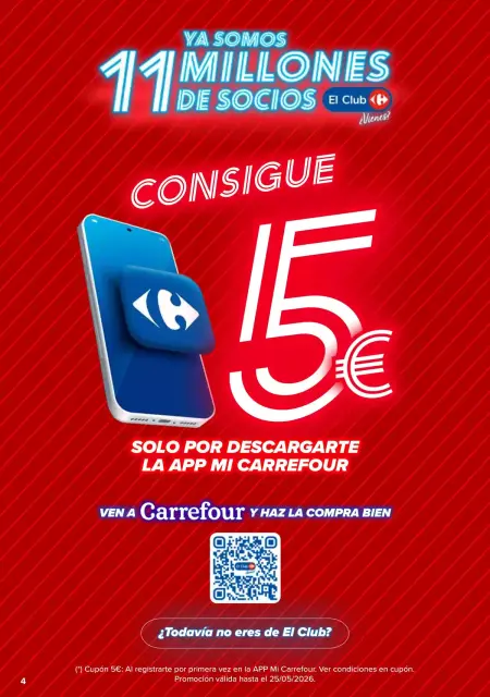 Ofertas de Carrefour España de 12 a 25 mayo 2026 50% QUE VUELVE + 2ª. AL -50% - Página 4