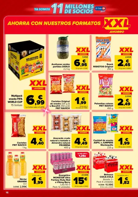 Ofertas de Carrefour España de 12 a 25 mayo 2026 50% QUE VUELVE + 2ª. AL -50% - Página 16