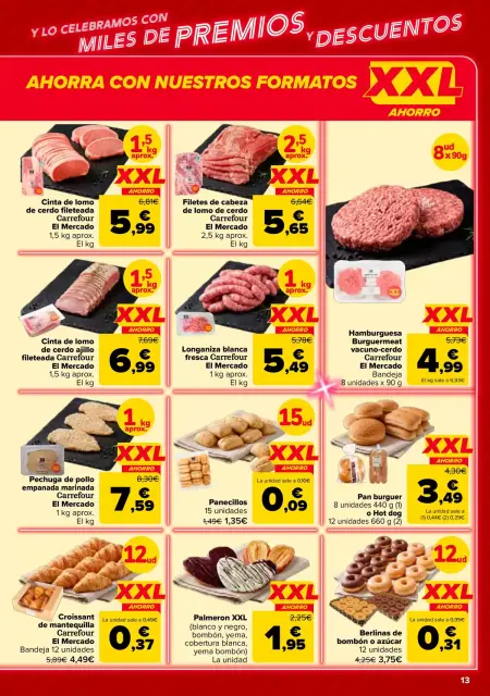 Ofertas de Carrefour España de 12 a 25 mayo 2026 50% QUE VUELVE + 2ª. AL -50% - Página 13