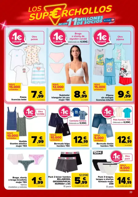 Ofertas de Carrefour España de 12 a 25 mayo 2026 50% QUE VUELVE + 2ª. AL -50% - Página 77