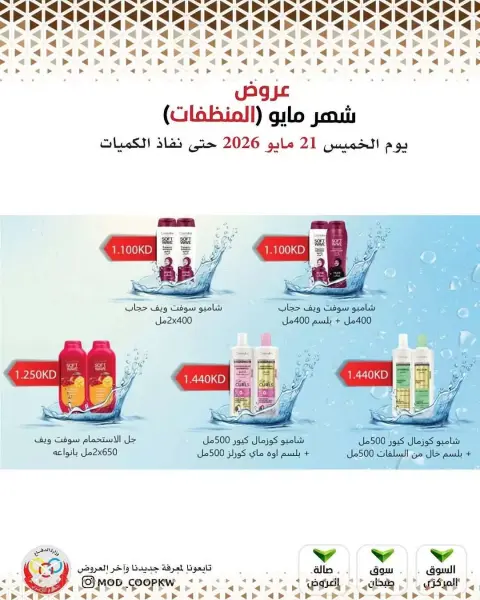 عروض جمعية وزارة الدفاع الإستهلاكية من ٢١ حتى ٢٧ مايو ٢٠٢٦ عروض المنظفات - صفحة 17