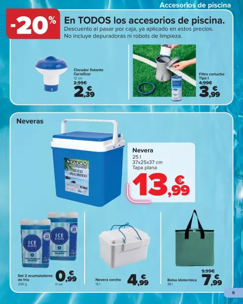 Ofertas de Carrefour España de 15 mayo a 18 junio 2026 Ofertas PISCINAS - Página 9