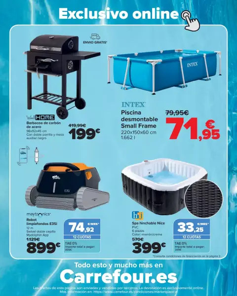 Ofertas de Carrefour España de 15 mayo a 18 junio 2026 Ofertas PISCINAS - Página 18