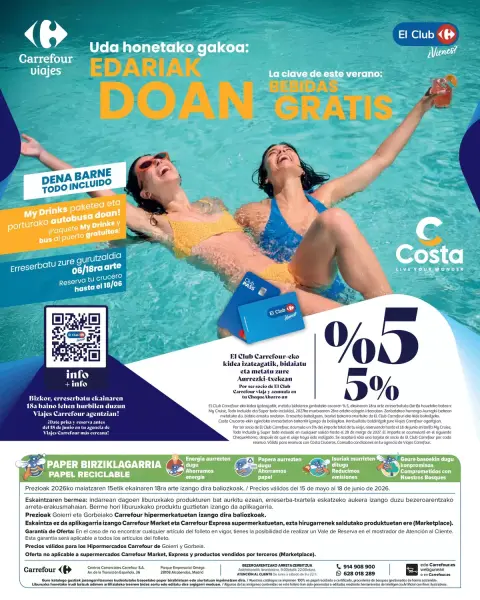 Ofertas de Carrefour España de 15 mayo a 18 junio 2026 Ofertas PISCINAS - Página 20