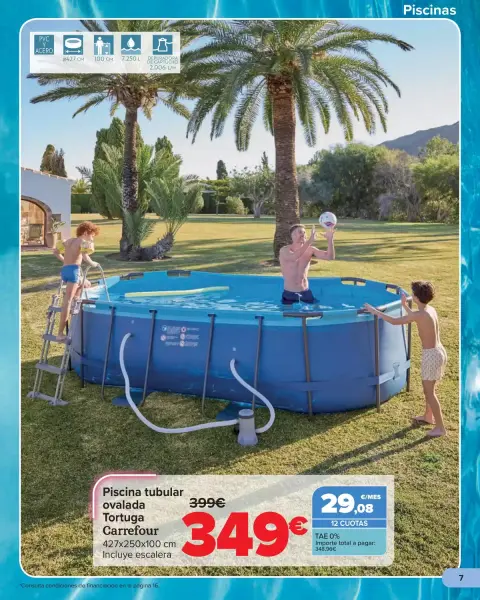 Ofertas de Carrefour España de 15 mayo a 18 junio 2026 Ofertas PISCINAS - Página 7