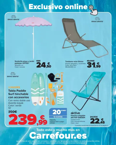 Ofertas de Carrefour España de 15 mayo a 18 junio 2026 Ofertas PISCINAS - Página 19