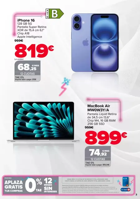 Ofertas de Carrefour España de 15 a 26 mayo 2026 Ofertas TECNOLOGIA - Página 3