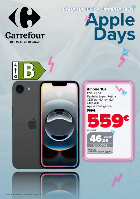 Ofertas de Carrefour España de 15 a 26 mayo 2026 Ofertas TECNOLOGIA - Página 1
