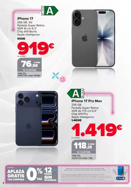 Ofertas de Carrefour España de 15 a 26 mayo 2026 Ofertas TECNOLOGIA - Página 2