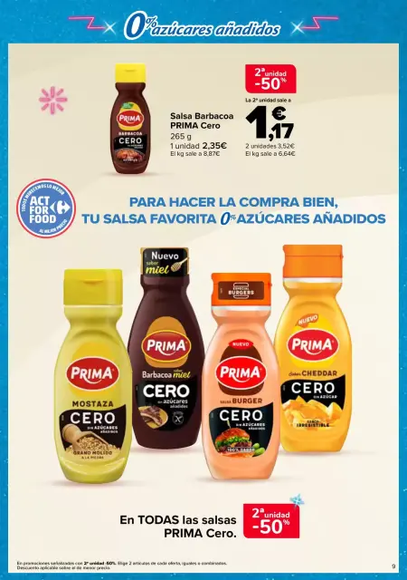Ofertas de Carrefour España de 12 a 25 mayo 2026 Ofertas SIN AZUCARES AÑADIDOS - Página 9