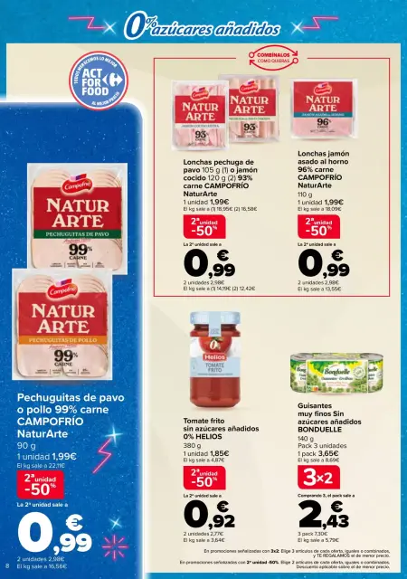 Ofertas de Carrefour España de 12 a 25 mayo 2026 Ofertas SIN AZUCARES AÑADIDOS - Página 8