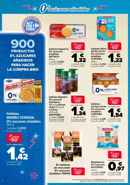 Ofertas de Carrefour España de 12 a 25 mayo 2026 Ofertas SIN AZUCARES AÑADIDOS - Página 2