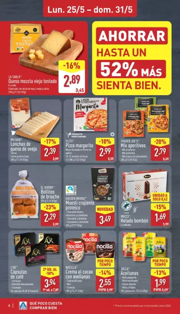 Ofertas de ALDI España de 25 a 31 mayo 2026 ¡Qué poco cuesta comprar bien! - Página 8