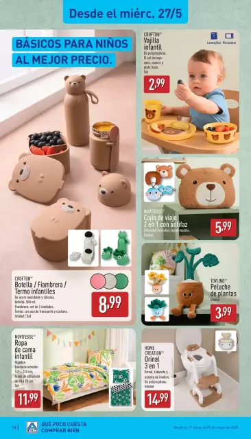 Ofertas de ALDI España de 25 a 31 mayo 2026 ¡Qué poco cuesta comprar bien! - Página 14