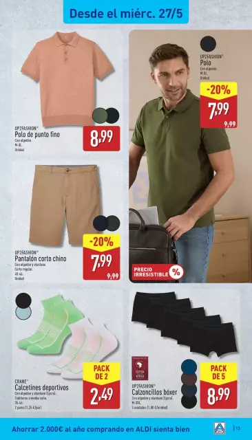 Ofertas de ALDI España de 25 a 31 mayo 2026 ¡Qué poco cuesta comprar bien! - Página 13