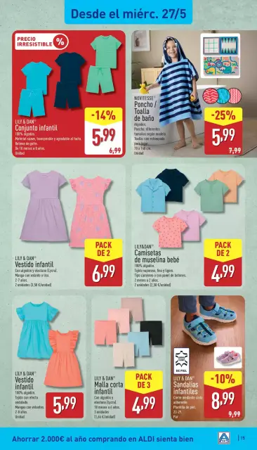 Ofertas de ALDI España de 25 a 31 mayo 2026 ¡Qué poco cuesta comprar bien! - Página 15