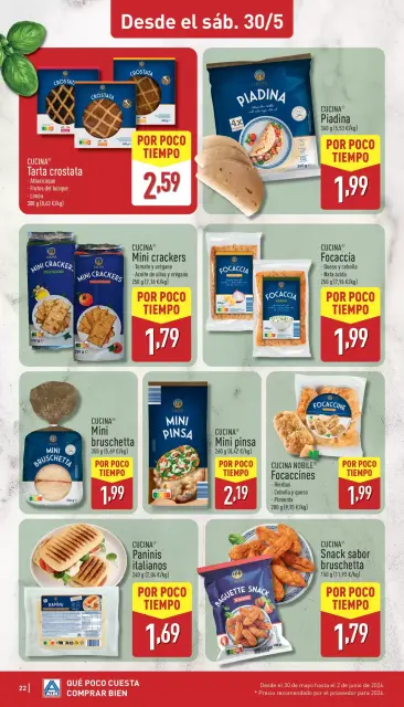 Ofertas de ALDI España de 25 a 31 mayo 2026 ¡Qué poco cuesta comprar bien! - Página 22