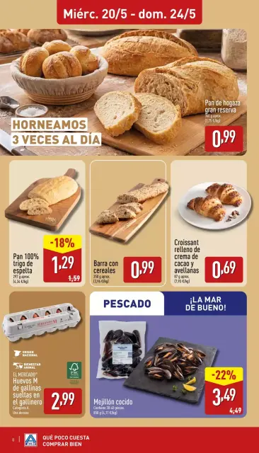 Ofertas de ALDI España de 20 a 24 mayo 2026 Que poc que Costa Comprar bé - Página 8