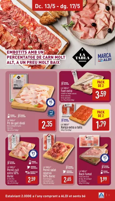 Ofertas de ALDI España de 20 a 24 mayo 2026 Que poc que Costa Comprar bé - Página 33