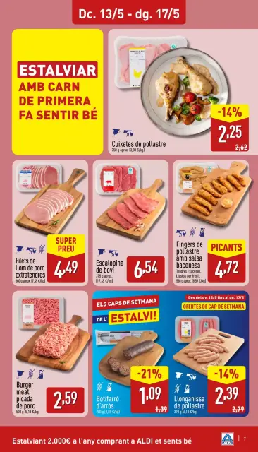 Ofertas de ALDI España de 20 a 24 mayo 2026 Que poc que Costa Comprar bé - Página 31