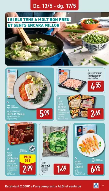 Ofertas de ALDI España de 20 a 24 mayo 2026 Que poc que Costa Comprar bé - Página 41