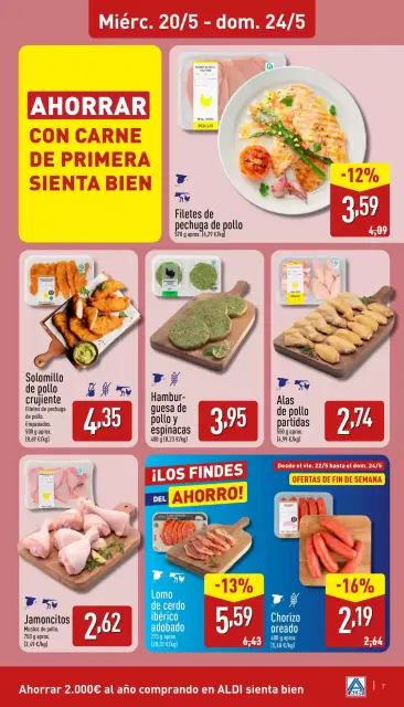 Ofertas de ALDI España de 20 a 24 mayo 2026 Que poc que Costa Comprar bé - Página 7
