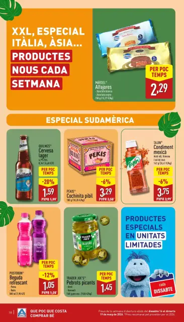 Ofertas de ALDI España de 20 a 24 mayo 2026 Que poc que Costa Comprar bé - Página 42