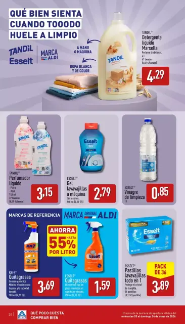 Ofertas de ALDI España de 20 a 24 mayo 2026 Que poc que Costa Comprar bé - Página 20