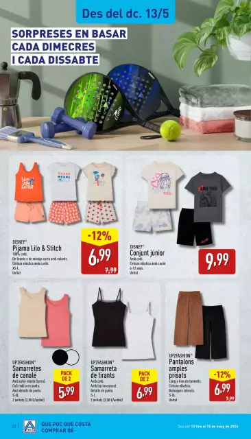 Ofertas de ALDI España de 20 a 24 mayo 2026 Que poc que Costa Comprar bé - Página 46