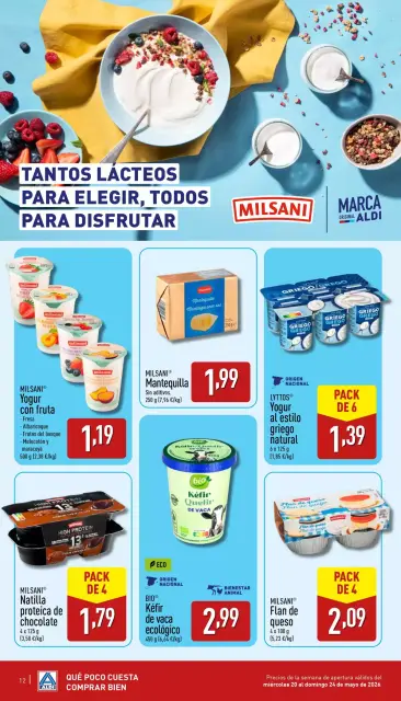 Ofertas de ALDI España de 20 a 24 mayo 2026 Que poc que Costa Comprar bé - Página 12